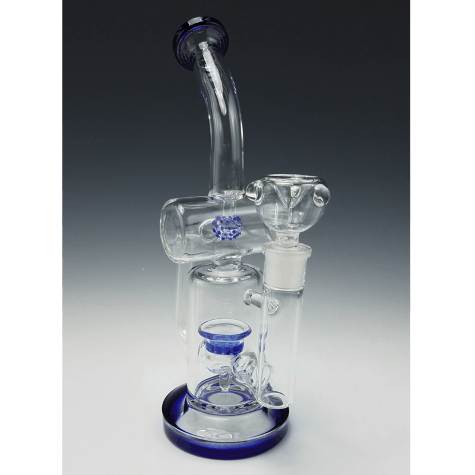 Mile High Glass Pipes 10" Percolator Recycler Water Pipe